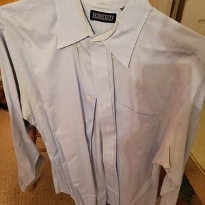 Lands' End blue button down neck 16.5 size 35